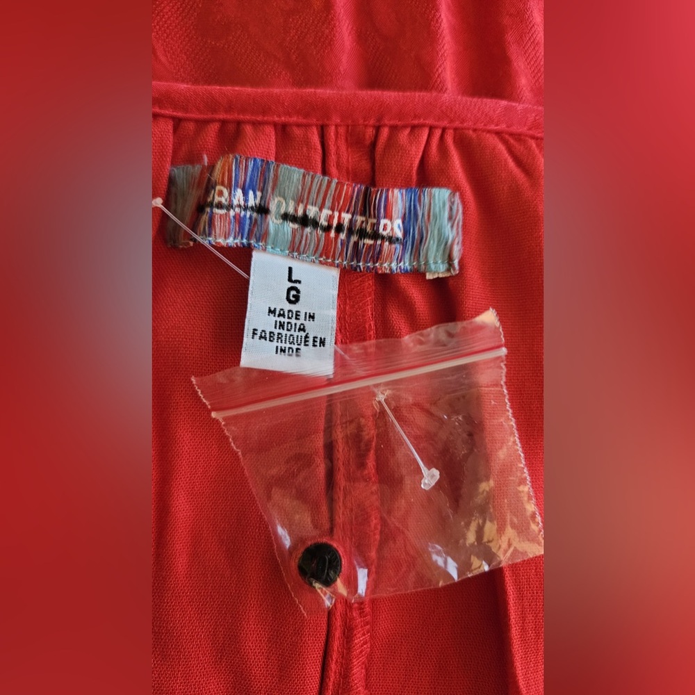 Urban Outfitters Red Dress NWOTs - Picture 7 of 9